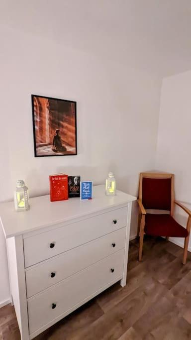 Fewo Im Lehm-Fachwerkhaus Erfurt Mit 3 Einzelnen Schlafzimmern Je Mit Tv Kültér fotó