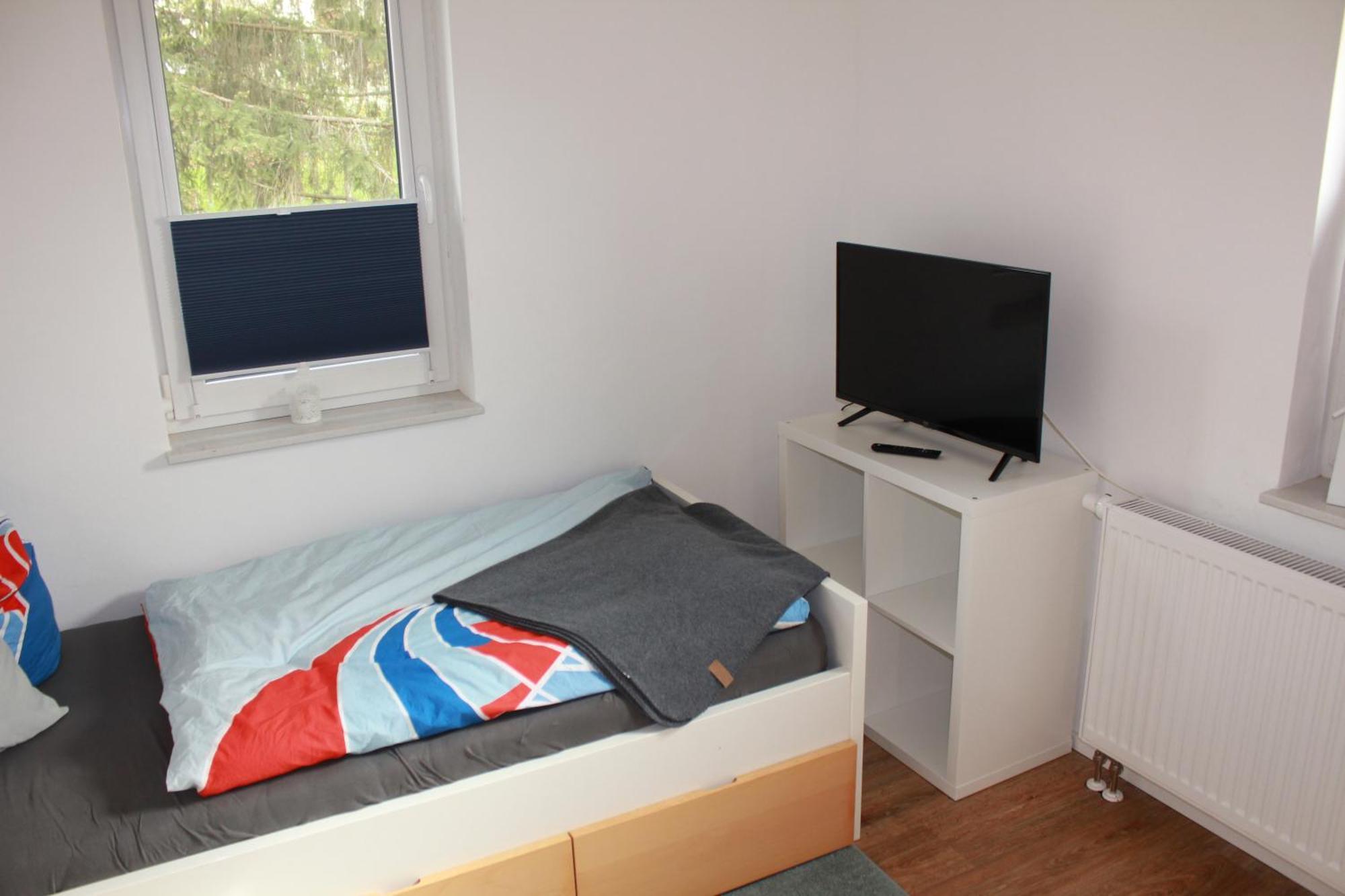 Fewo Im Lehm-Fachwerkhaus Erfurt Mit 3 Einzelnen Schlafzimmern Je Mit Tv Kültér fotó